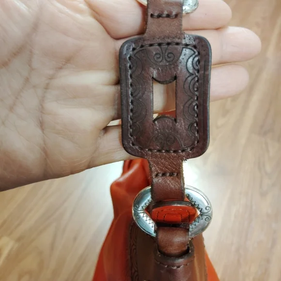 Gorgeous BRIGHTON SHAYLA LEATHER SHOULDER Purse - Picture 13 of 16